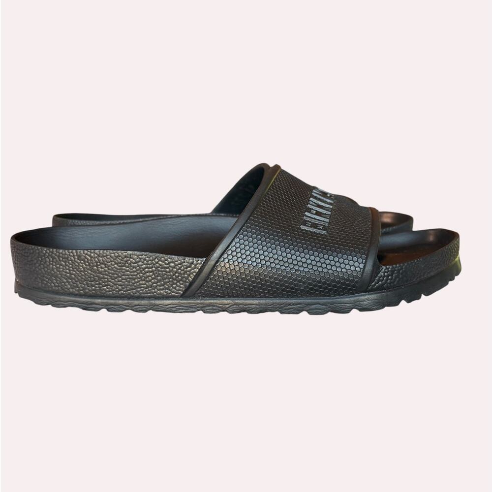 Birkenstock Black Barbados EVA Slide Waterproof House Pool Shower Unisex L8 M6 - Picture 2 of 11